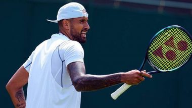 Nick Kyrgios vs Brandon Nakashima, Wimbledon 2022 Live Streaming Online: Get Free Live Telecast of Men’s Singles Tennis Match in India